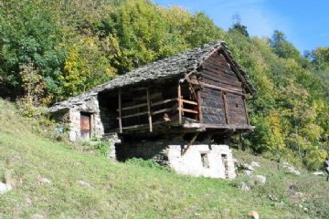 Casa Walser utilizzata per attività agricola